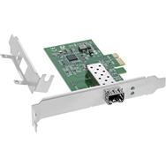Carte réseau Gigabit InLine - 1x SFP fibre 1Gb/s - PCIe x1 - support de slot LP