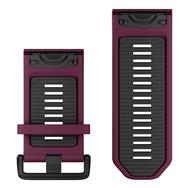 Bracelet silicone Garmin QuickFit Merlot/Graphite 010-13391-04