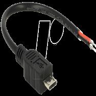 Câble d'alimentation Delock - fil nu vers Micro-USB Type B (alimentation uniquement) (M)