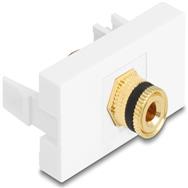 Borne de module Delock Easy 45 vers prise filetée noir et blanc