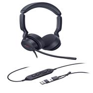 Casque Yealink UH44 Dual UC USB-C/A filaire noir