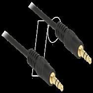 Câble audio Delock - mini-jack stéréo 3,5 mm mâle vers mini-jack stéréo 3,5 mm mâle