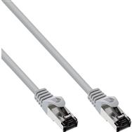 Câble de raccordement en ligne S/FTP Cat.8.1 gris 0,3 m