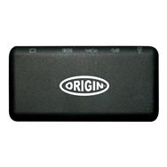 Origin Storage 4K Travel Dock USB C - Docking - USB 3.2 Gen 1 (3.1 Gen 1) Type-C - Black - 0 - 40 Ã‚Â°C - -20 - 70 Ã‚Â°C