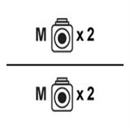 Câble de raccordement ACT LC/PC multimode vers LC/PC multimode