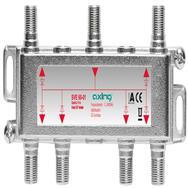 Répartiteur de câble axing SVE06001 5-2400 MHz argent