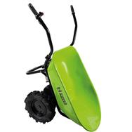 Zipper ZI-EWB260, Chariot de jardin électrique, 2 roues, Roues gonflables, Noir, Vert, 100 L, 260 kg