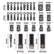 Einhell 109288 1/2" Impact Bit and Socket Accessory Set