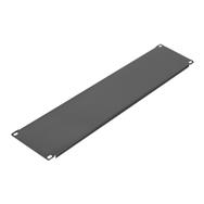 Plaque aveugle Delock - noire - 3U
