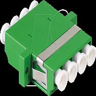 LogiLink FA04LC6 - LWL Kupplung LC Quad 12 StÃƒÂ¼ck