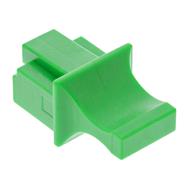 Cache-poussière InLine pour RJ45 femelle - vert - 100 pièces.