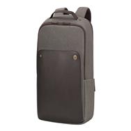 HP 15.6 Executive Brown Backpack: Fabric, Notebook Compartment
