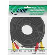Câble AV en ligne 3x RCA mâle vers mâle 10 m