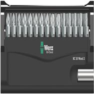Wera 2 SB, 30 pièces, PH 2, PZ 1, PZ 2, PZ 3, TX10, TX15, TX20, TX25, TX30, TX40, 274 g, boîte