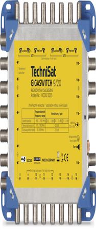 Unité de distribution TechniSat GigaSwitch 9/20