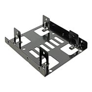 Adaptateur de baie de stockage Delock - 3,5" vers 2 x 2,5"