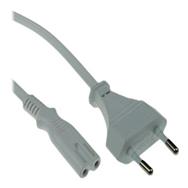 Câble d'alimentation ACT Europlug mâle droit vers IEC C7 droit