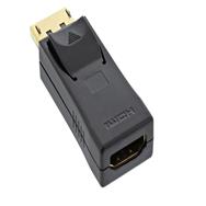 Adaptateur DisplayPort InLine DisplayPort mâle / HDMI femelle noir