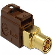 Adaptateur RF Delock - Connecteur FAKRA F femelle vers SMB femelle