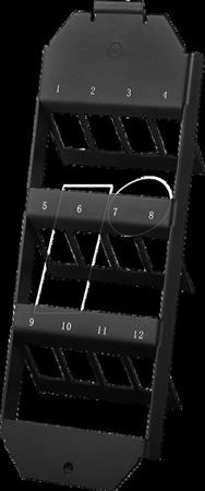 LogiLink Professional Insert de réservoir au sol 12 modules Keystone 208 mm