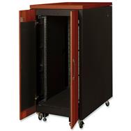DIGITUS 483 mm (19") SOUNDproof rack - Freestanding rack - 17U - 1000 kg - Key lock - 138 kg - Black