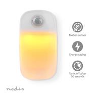Nedis LNLW10WT - Portable orientation lighting - White - Warm white - Acrylonitrile butadiene styrene (ABS) - Plastic - LED - 0.55 W