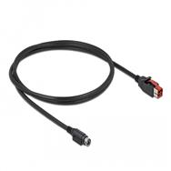 Câble Delock PoweredUSB - USB PlusPower (24 V) (M) vers Power mini-DIN (M)