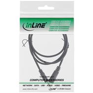 Câble audio en ligne 3,5 mm stéréo mâle/femelle 1,5 m