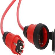 Brennenstuhl 9162100210 Strom VerlÃƒÂ¤ngerungskabel 16 A Schwarz Rot H07BQ-F 3G 2.5 - Extension Cable