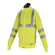Makita DFJ214ZXL Akku-Klimajacke Gr.XL Kleider-Groesse XL Neongelb