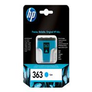 HP 363 Cyan Ink Cartridge: 6ml Original