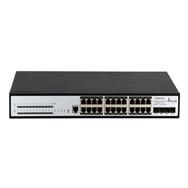 Switch PoE Extralink Chiron Pro 24 ports Gigabit, 4 ports SFP+