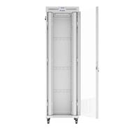 Lanberg 19-Inch 800x1000 LCD Glass Door Rack Cabinet
