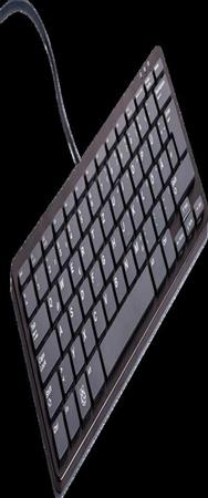 Clavier Raspberry Pi DE noir/gris