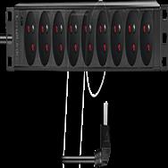 LogiLink 19" Steckdosenleiste 9fach Franz./Belg. Stand. TypE