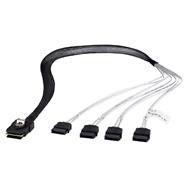 Câble interne FANTEC SAS Mini SAS vers SATA