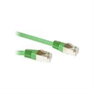 ACT Green 15 meter F/UTP CAT5E patch cable with RJ45 connectors - 15 m - RJ-45 - RJ-45 - Green