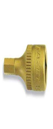 HAZET 8501-4 Queue hexagonale en acier chrome-vanadium