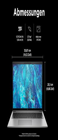 Ordinateur portable HP ZFly16G11 U7-155H 16 pouces 16 Go 512 Go