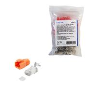 LogiLink MP0078 - RJ45 Modular Stecker Cat.6a Cat.7 10 StÃƒÂ¼ck