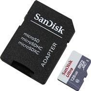 SanDisk Ultra - Carte mémoire flash (adaptateur microSDXC vers SD inclus)
