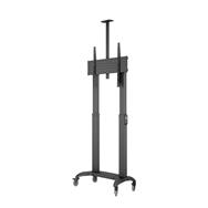 Multibrackets M Motorized Public Floorstand Dual Pillar 180 HD - 165.1 cm (65") - 2.79 m (110") - 200 x 200 mm - 1000 x 600 mm - Aluminium - Black