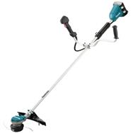 Makita DUR368APT2 - 2-in-1 Brush cutter & String trimmer - 35 cm - Blade & nylon line - U-type handle - 6500 RPM - Green