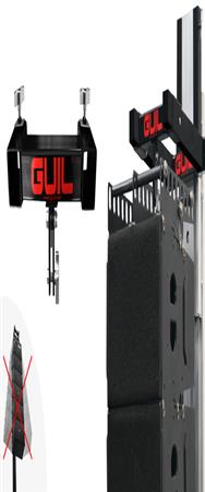 Guil ULK-A5 - Suspension pour chariot élévateur pour systèmes de lignes de production adaptés aux fourches de 50 mm et