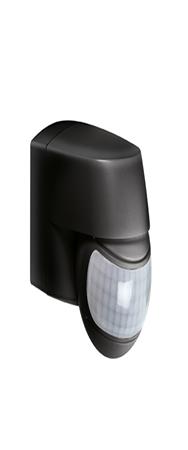 Esylux MD 120 - 12 m - Wall - Black - IP44 - 2000 lx - 2.5 m
