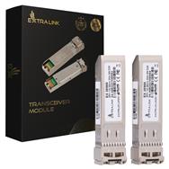 Module multimode Extralink SFP+ 10G 10 Gbit/s 300 m (pack de 2)