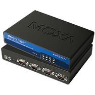 Moxa USB-to-Serial Hub EU Plug RS-232/422/485 - Hub - Fiber Optic