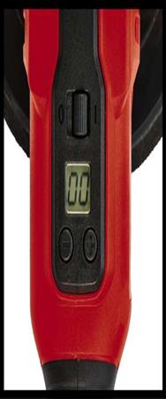 Ponceuse à disque Einhell CE-CP 18/180 Li E-Solo - Noir - Rouge - Sans balais - Batterie