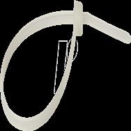 Schneider IMT46422 - Colliers de serrage 370 x 4,8 mm transparents, sachet de 100 pièces