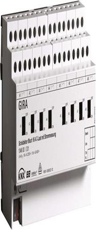 Actionneur de commutation GIRA 8 voies REG KNX/EIB 16A charge C 104600